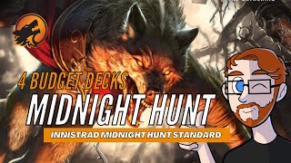 4 Innistrad Midnight Hunt Budget Decks  MTG Arena Standard [upl. by Allayne]