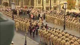 Royal Anglians March in Norwich [upl. by Goraud]