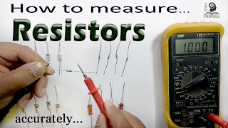 How to measure Resistance with Digital Multimeter  Multimeter tutorial [upl. by Yrgoerg]