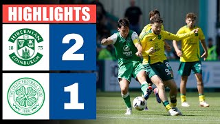 Hibernian vs Celtic 2  1  Highlights amp All Goals  Premiership 202425 [upl. by Warring]