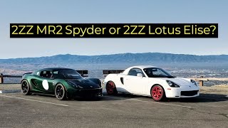 2ZZ swapped MR2 Spyder  the quotPoor Mans Lotus Elisequot [upl. by Sherburne]