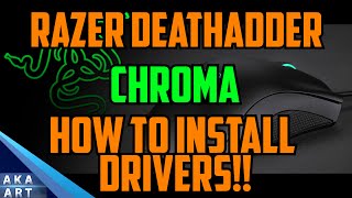 Razer Deathadder Chroma Driver Tutorial  How To Help Tips and Advice [upl. by Naitsirt]