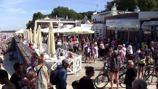 Kołobrzeg 2021  deptak promenada port i atrakcje 14082021 [upl. by Kataway]