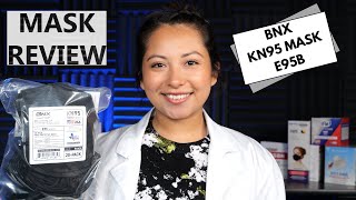 BNX KN95 Mask Review Testing the Most Breathable KN95 on Amazon Using NIOSH Standard E95B Black [upl. by Anedal]