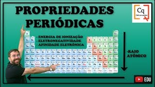 Tabela  Propriedades periódicas [upl. by Euqinomod]