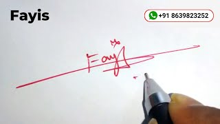 ✅ How to Make Stylish Signature  signature [upl. by Doykos]