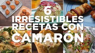 6 irresistibles recetas con camarón [upl. by Eijneb]