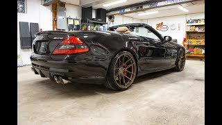 The ultimate SL55 Highly customized 700 horsepower Mercedes Benz SL55 AMG walk around and tour [upl. by Sochor]