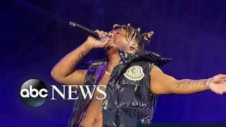 Sudden death of Juice WRLD at Chicago airport  ABC News [upl. by Nichols]