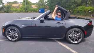 2016 Mazda MX5 Miata Convertible Top Operation [upl. by Persas]