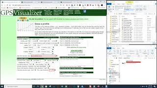 GPS Visualizer Demonstration [upl. by Kroy270]