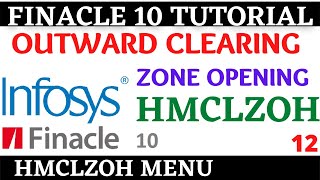 Finacle 10 Tutorial  HMCLZOH  how to open outward clearing zone in finacle 10  Learn and gain [upl. by Aerdnu]