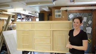 Building a Double Sink Bathroom Vanity  Part 2 [upl. by Notse]