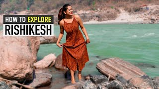 Travel To Rishikesh  Places to Visit in Rishikesh  Best Cafes  Hidden Waterfalls  Tour Plan [upl. by Ahsienom878]