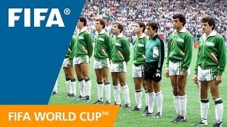 Germany 12 Algeria  1982 World Cup  Match Highlights [upl. by Rivers545]