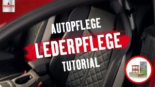 Autopflege Tutorial Lederpflege [upl. by Llerrahs]