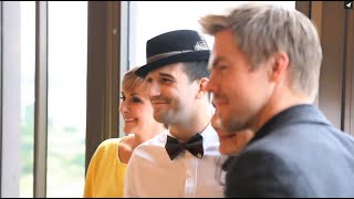 Dancing With The Stars Derek Hough Mark Ballas amp Shirley Ballas  BTS at the Killick Klassik [upl. by Dedrick508]