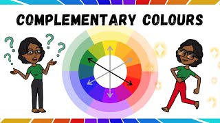 Complementary Colours  Opposite Colours  Colour Theory  Colour Harmony [upl. by Suirtimed]