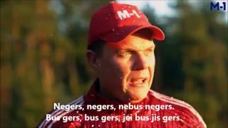 M1 ir Saulėnas – „Negers“ Kalėdos 2015 lyrics [upl. by Sari914]