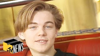 Leonardo DiCaprio in Paris 1995 🇫🇷 You Had To Be There  MTV News [upl. by Pearla]