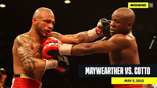 FULL FIGHT  Floyd Mayweather vs Miguel Cotto DAZN REWIND [upl. by Alehs180]