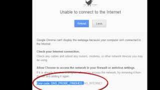 How to fix quotDNSPROBEFINISHEDNOINTERNETquot  Unable to connect to the internet Chrome [upl. by Llednar]