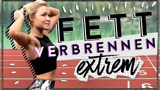 FETT VERBRENNEN EXTREM  Meine CARDIO Routine [upl. by Bonine]