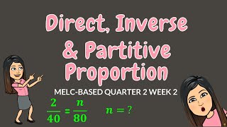 DIRECT INVERSE amp PARTITIVE PROPORTION [upl. by Reina]