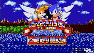 Sonic 1 2013 PC PORT  Sonic amp Tails Playthrough [upl. by Cadman632]