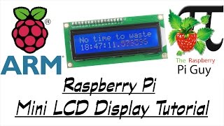 Raspberry Pi  Mini LCD Display Tutorial [upl. by Ntsud30]