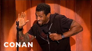 AfterHours StandUp Deon Cole Wont Answer All Your quotBlackquot Questions  CONAN on TBS [upl. by Shoshana515]