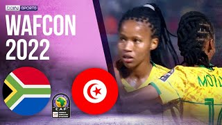 South Africa vs Tunisia  WAFCON HIGHLIGHTS  071422  beIN SPORTS USA [upl. by Litta]