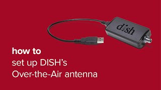 How to Set Up DISH’s OTA Adapter [upl. by Hardwick]