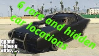 6 Rare And Hidden Cars In Gta 5 Story Mode [upl. by Saied]