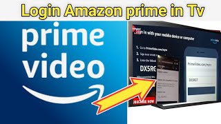 How to Sign in Amazon prime account with smart tv [upl. by Hennessy]