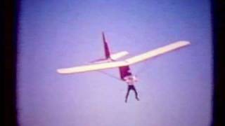 Rigid wing hang glider from about 1972 [upl. by Olihs]