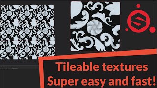 How to create tileableseamless textures in Substance Painter [upl. by Quita]