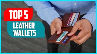 Best Leather Wallets 5 Cool Best Leather Wallets for Men [upl. by Ahmad]