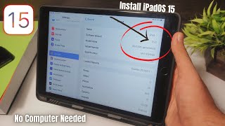 Install iOS 15  iPadOS 15 Right now  No computer needed  Works on both iPhone amp iPad [upl. by Hirschfeld]