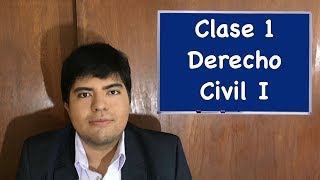 Derecho Civil I clase 1 [upl. by Noirda]