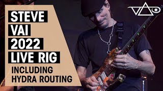 Steve Vai  2022 Live Guitar Rig  Thomann [upl. by Brindle]