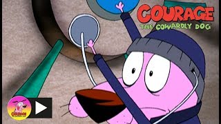 Courage The Cowardly Dog  Bank Robbery  Cartoon Network [upl. by Nyar]