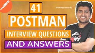 🔥 41 Postman Interview Questions amp Answers with Notes  Part 1 [upl. by Edas]