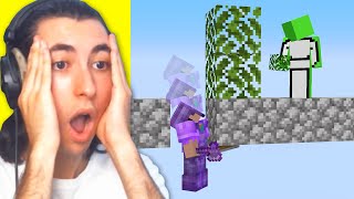 Reacting to 200 IQ vs 10 IQ plays in Minecraft [upl. by Yard424]