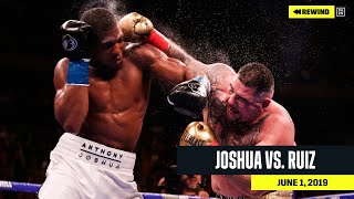 FULL FIGHT  Anthony Joshua vs Andy Ruiz DAZN REWIND [upl. by Photima]