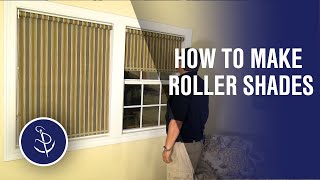 How to Make Roller Shades [upl. by Millham]