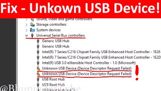 Windows 10 Doesn’t Recognize USB Fix [upl. by Nohpets135]