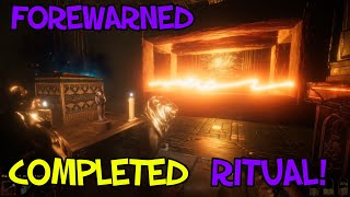 FOREWARNED RITUAL COMPLETE  FOREWARNED [upl. by Narda315]