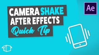 Add Camera Shake to video  After Effects Quick Tip Tutorial [upl. by Ycnahc792]