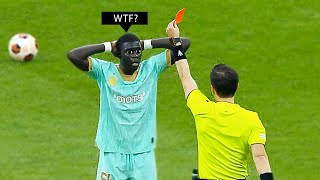 Craziest Red Cards In Football [upl. by Acilegna]